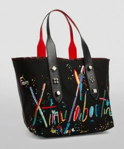 Christian Louboutin Frangibus Medium Canvas Tote Bag B573 Tote Bags -Christian Louboutin Online Shop christian louboutin frangibus medium canvas tote bag 17710467 37327981 1000