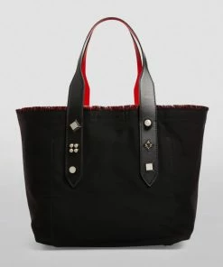 Christian Louboutin Frangibus Medium Canvas Tote Bag B573 Tote Bags -Christian Louboutin Online Shop christian louboutin frangibus medium canvas tote bag 17710467 37327986 1000
