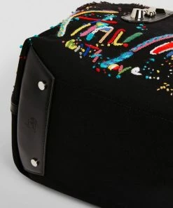 Christian Louboutin Frangibus Medium Canvas Tote Bag B573 Tote Bags -Christian Louboutin Online Shop christian louboutin frangibus medium canvas tote bag 17710467 37330002 1000