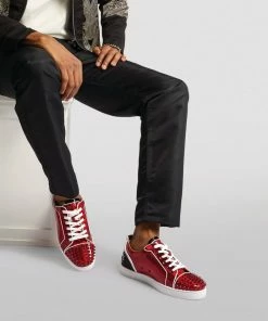 Christian Louboutin Fun Louis Junior Spikes Sneakers H751 Low-Top Sneakers -Christian Louboutin Online Shop christian louboutin fun louis junior spikes sneakers 17361300 35732898 1000