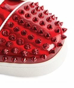 Christian Louboutin Fun Louis Junior Spikes Sneakers H751 Low-Top Sneakers -Christian Louboutin Online Shop christian louboutin fun louis junior spikes sneakers 17361300 35732903 1000