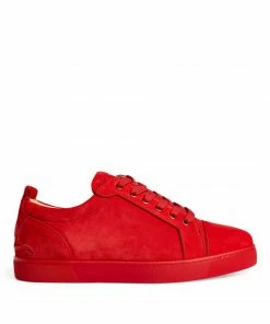 Christian Louboutin Fun Louis Junior Suede Sneakers R251 Low-Top Sneakers