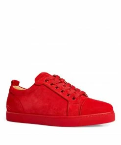 Christian Louboutin Fun Louis Junior Suede Sneakers R251 Low-Top Sneakers -Christian Louboutin Online Shop christian louboutin fun louis junior suede sneakers 17765920 37487210 1000