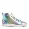 Christian Louboutin Fun Louis Leather High-Top Sneakers M024