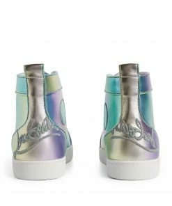 Christian Louboutin Fun Louis Leather High-Top Sneakers M024 -Christian Louboutin Online Shop christian louboutin fun louis leather high top sneakers 17646981 37497244 1000