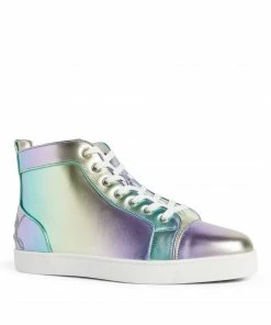 Christian Louboutin Fun Louis Leather High-Top Sneakers M024 -Christian Louboutin Online Shop christian louboutin fun louis leather high top sneakers 17646981 37497247 1000
