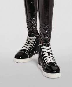 Christian Louboutin Fun Louis Woman Leather Sneakers Q003 Low-Top Sneakers -Christian Louboutin Online Shop christian louboutin fun louis woman leather sneakers 17288055 35319250 1000