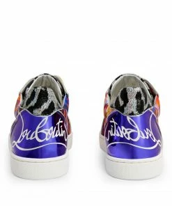 Christian Louboutin Fun Vieira Leather Sneakers CMA3 Low-Top Sneakers -Christian Louboutin Online Shop christian louboutin fun vieira leather sneakers 17761883 37312056 1000