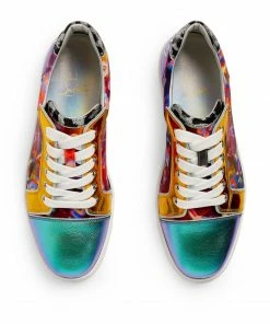 Christian Louboutin Fun Vieira Leather Sneakers CMA3 Low-Top Sneakers -Christian Louboutin Online Shop christian louboutin fun vieira leather sneakers 17761883 37312057 1000
