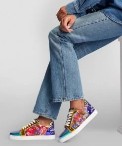 Christian Louboutin Fun Vieira Leather Sneakers CMA3 Low-Top Sneakers -Christian Louboutin Online Shop christian louboutin fun vieira leather sneakers 17761883 37314003 1000