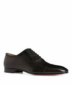 Christian Louboutin Greggo Leather Oxford Shoes BK01 Smart Shoes