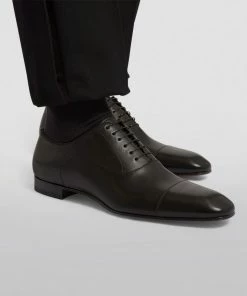 Christian Louboutin Greggo Leather Oxford Shoes BK01 Smart Shoes -Christian Louboutin Online Shop christian louboutin greggo leather oxford shoes 16708459 32640315 1000