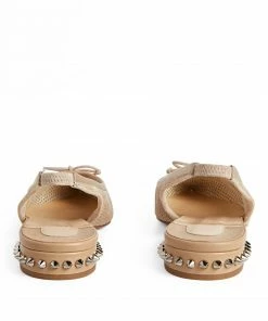 Christian Louboutin Hall Sling Studded Leather Flats N254 Ballet Flats -Christian Louboutin Online Shop christian louboutin hall sling studded leather flats 16719839 32818191 1000