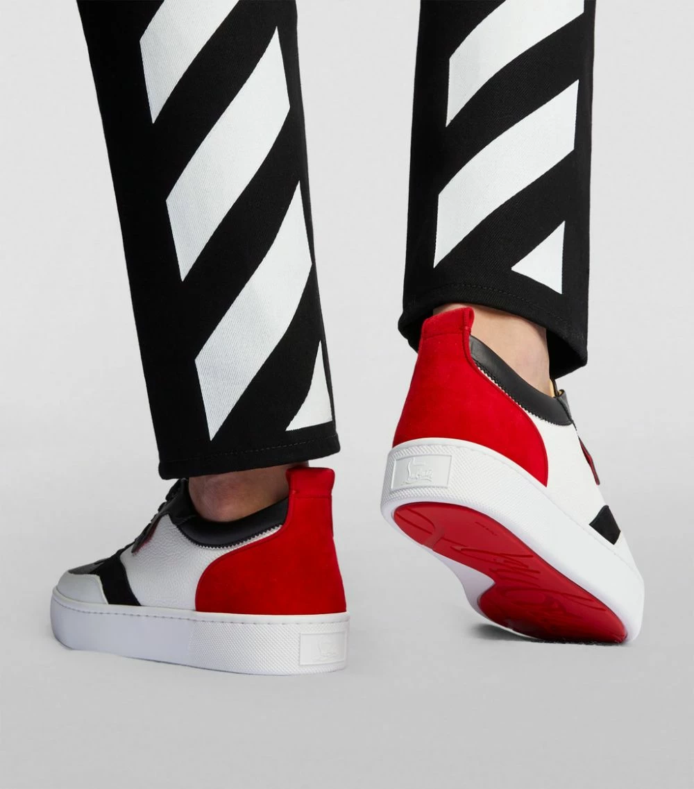 Christian Louboutin Happyrui Leather Sneakers CMA3 Low-Top Sneakers 6 Christian Louboutin Happyrui Leather Sneakers CMA3 Low-Top Sneakers - Image 6