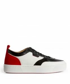 Christian Louboutin Happyrui Leather Sneakers CMA3 Low-Top Sneakers