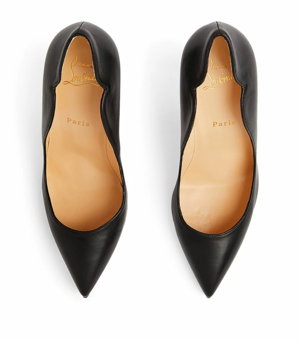 Christian Louboutin Hot Chick Leather Pumps 100 BK01 Courts 2 Christian Louboutin Hot Chick Leather Pumps 100 BK01 Courts - Image 2