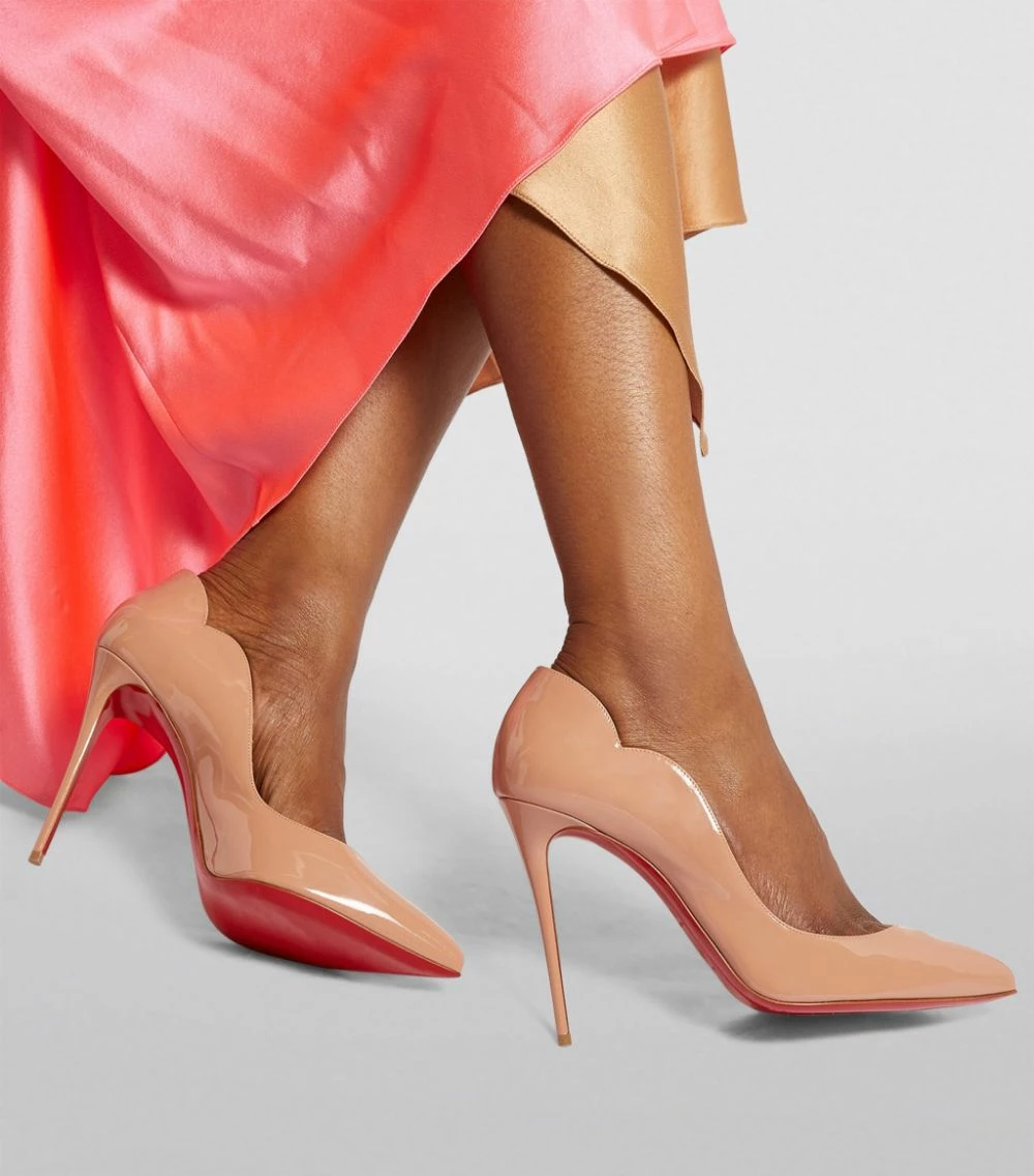 Christian Louboutin Hot Chick Patent Leather Pumps 100 PK1A Courts 5 Christian Louboutin Hot Chick Patent Leather Pumps 100 PK1A Courts - Image 5