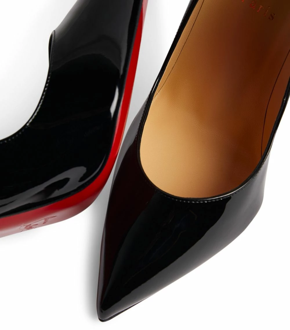 Christian Louboutin Hot Chick Patent Leather Pumps 100 BK01 Ballet Flats 7 Christian Louboutin Hot Chick Patent Leather Pumps 100 BK01 Ballet Flats - Image 7