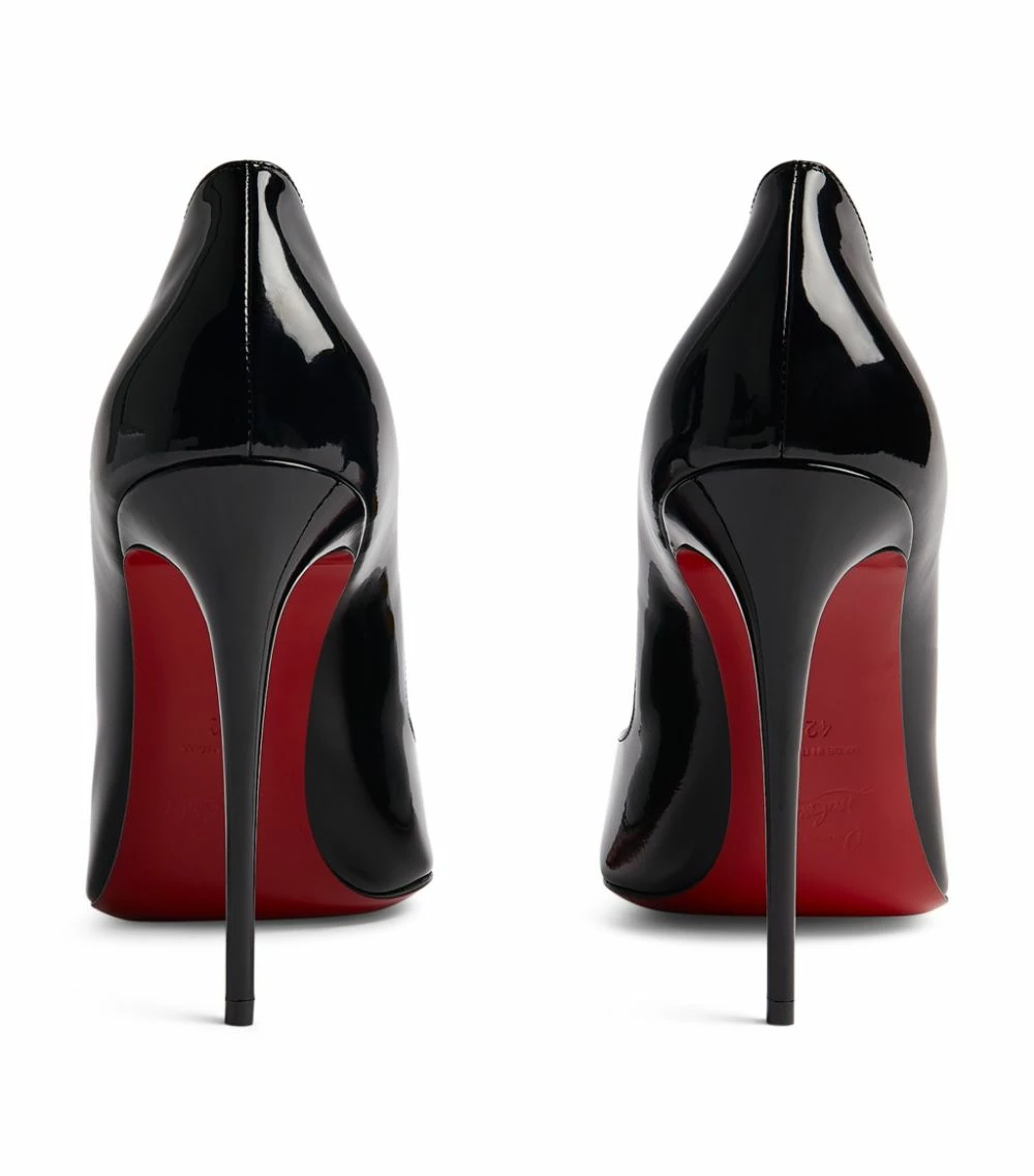 Christian Louboutin Hot Chick Patent Leather Pumps 100 BK01 Ballet Flats 3 Christian Louboutin Hot Chick Patent Leather Pumps 100 BK01 Ballet Flats - Image 3