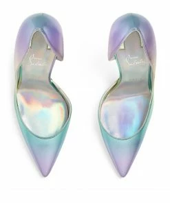 Christian Louboutin Iriza Holographic Leather Pumps 100 J747 Courts -Christian Louboutin Online Shop christian louboutin iriza holographic leather pumps 100 17762595 37489566 1000