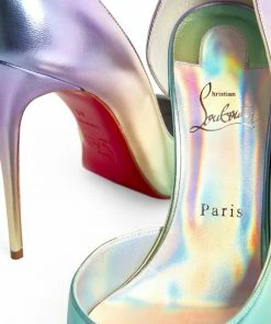 Christian Louboutin Iriza Holographic Leather Pumps 100 J747 Courts -Christian Louboutin Online Shop christian louboutin iriza holographic leather pumps 100 17762595 37489569 1000