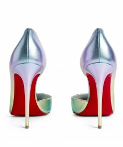 Christian Louboutin Iriza Holographic Leather Pumps 100 J747 Courts -Christian Louboutin Online Shop christian louboutin iriza holographic leather pumps 100 17762595 37490560 1000