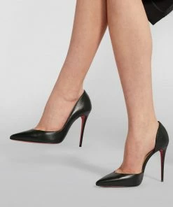 Christian Louboutin Iriza Leather Pumps 100 BK01 Courts -Christian Louboutin Online Shop christian louboutin iriza leather pumps 100 16573129 32160511 1000