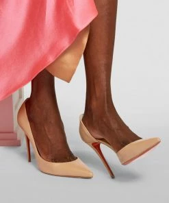 Christian Louboutin Iriza Leather Pumps 100 PK1A Courts -Christian Louboutin Online Shop christian louboutin iriza leather pumps 100 16703663 32817406 1000