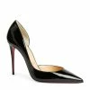 Christian Louboutin Iriza Patent Leather Pumps 100 BK01 Courts