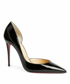 Christian Louboutin Iriza Patent Leather Pumps 100 BK01 Courts
