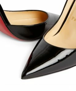 Christian Louboutin Iriza Patent Leather Pumps 100 BK01 Courts -Christian Louboutin Online Shop christian louboutin iriza patent leather pumps 100 16561216 32104974 1000