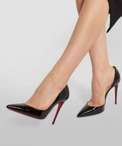 Christian Louboutin Iriza Patent Leather Pumps 100 BK01 Courts -Christian Louboutin Online Shop christian louboutin iriza patent leather pumps 100 16561216 32106578 1000