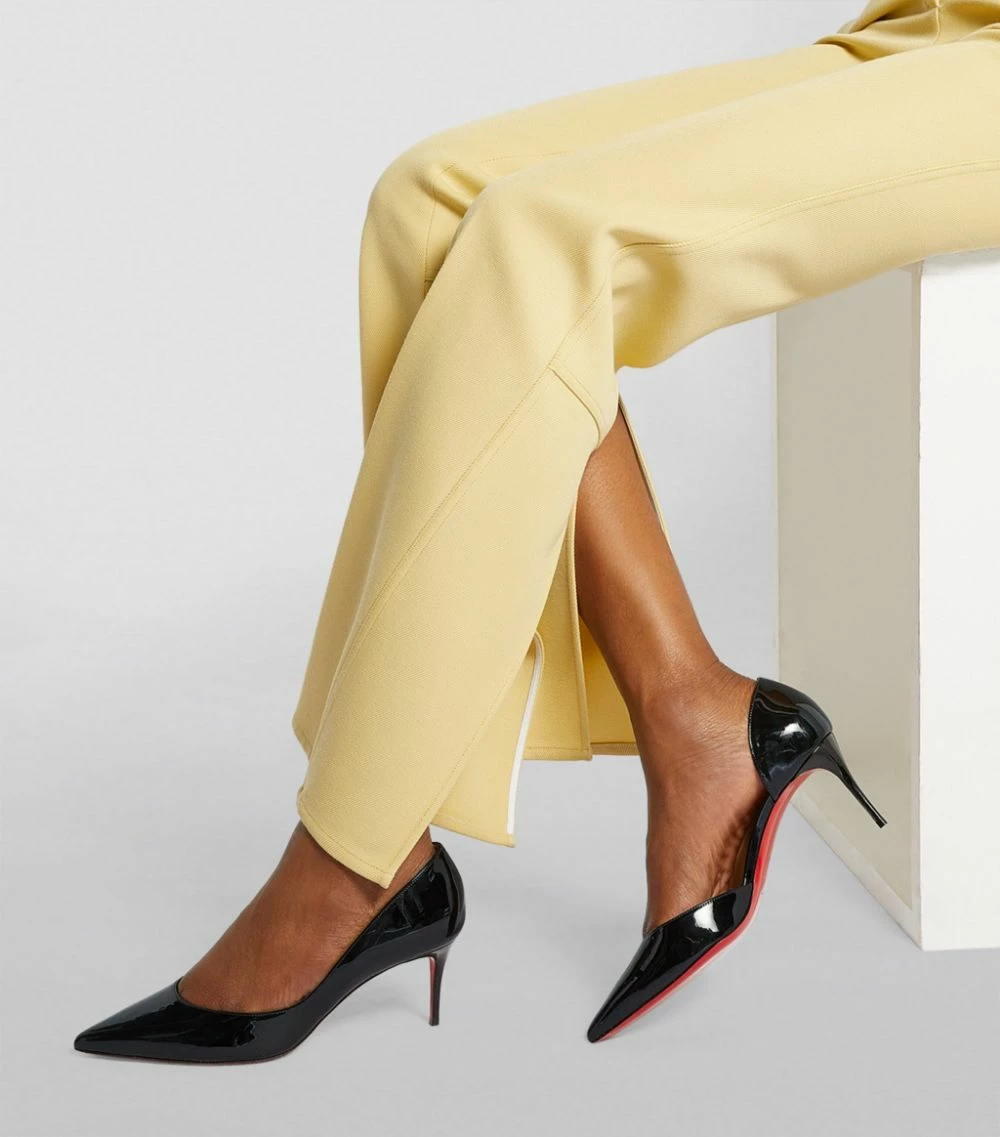 Christian Louboutin Iriza Patent Leather Pumps 70 BK01 Ballet Flats 6 Christian Louboutin Iriza Patent Leather Pumps 70 BK01 Ballet Flats - Image 6