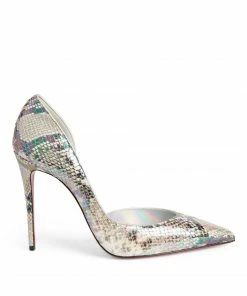 Christian Louboutin Iriza Python-Embossed Leather Pumps 100 I488 Courts