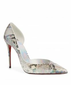 Christian Louboutin Iriza Python-Embossed Leather Pumps 100 I488 Courts -Christian Louboutin Online Shop christian louboutin iriza python embossed leather pumps 100 17763772 37485778 1000