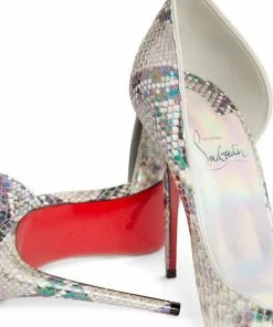 Christian Louboutin Iriza Python-Embossed Leather Pumps 100 I488 Courts -Christian Louboutin Online Shop christian louboutin iriza python embossed leather pumps 100 17763772 37486468 1000