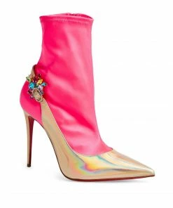 Christian Louboutin Jessie Booty Joli Patent Leather Boots 100 J978 Ankle Boots -Christian Louboutin Online Shop christian louboutin jessie booty joli patent leather boots 100 17763662 37510660 1000