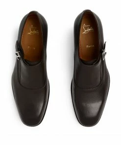 Christian Louboutin John Flat Leather Shoes BW1E Smart Shoes -Christian Louboutin Online Shop christian louboutin john flat leather shoes 17766676 37490544 1000