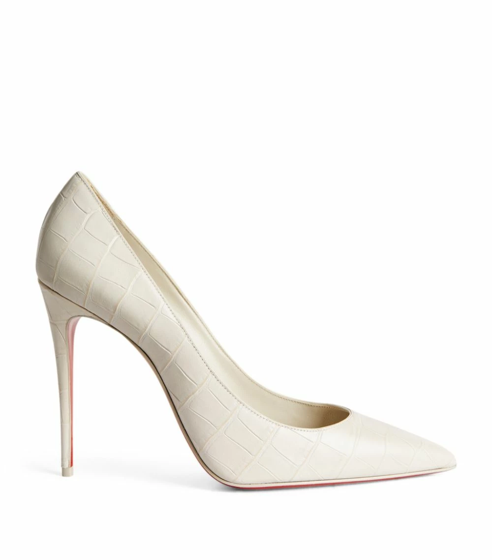 Christian Louboutin Kate Croc-Embossed Leather Pumps 100 W408 Courts 1 Christian Louboutin Kate Croc-Embossed Leather Pumps 100 W408 Courts