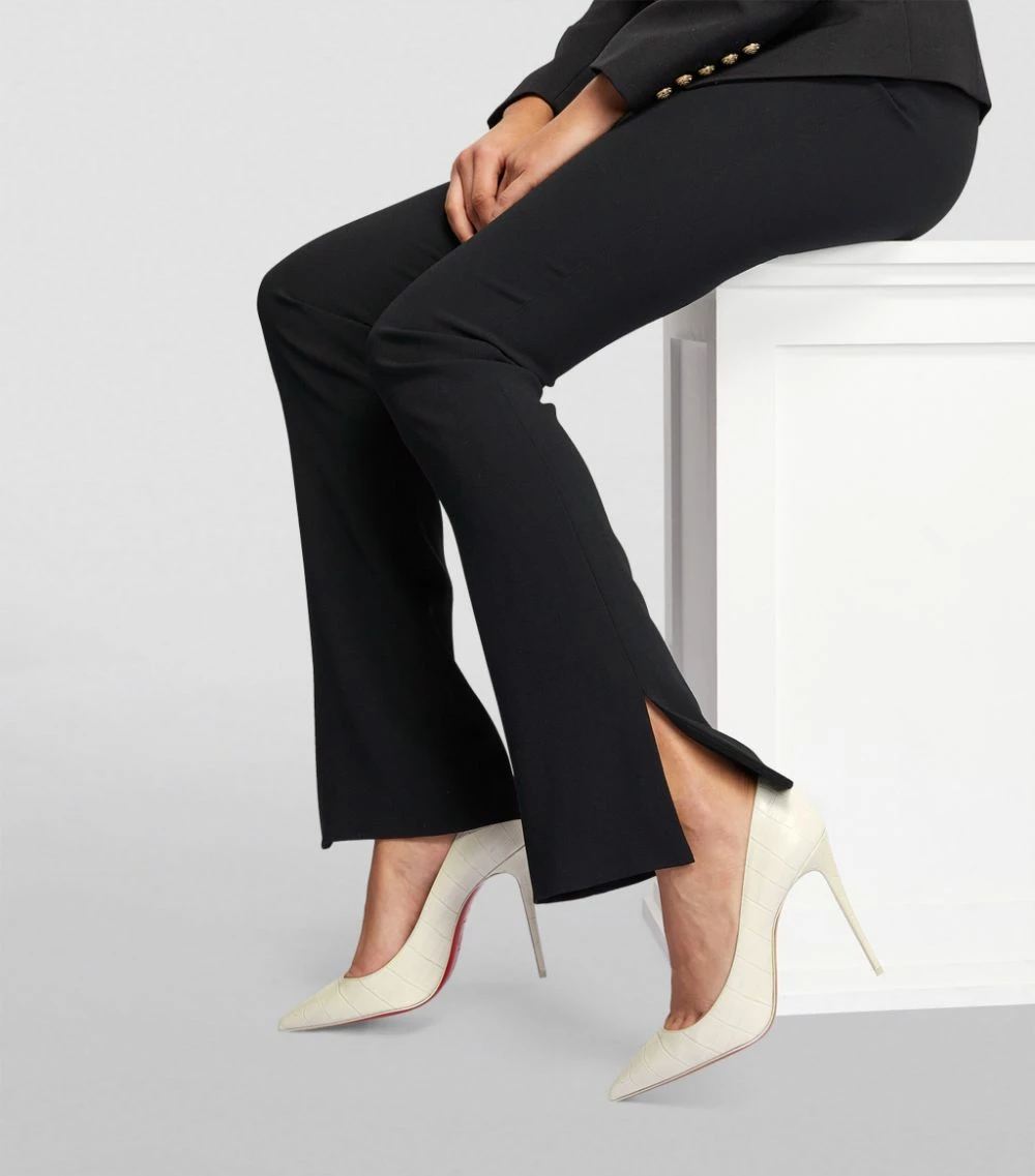 Christian Louboutin Kate Croc-Embossed Leather Pumps 100 W408 Courts 6 Christian Louboutin Kate Croc-Embossed Leather Pumps 100 W408 Courts - Image 6