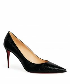 Christian Louboutin Kate Croc-Embossed Leather Pumps 85 BK01 Courts -Christian Louboutin Online Shop christian louboutin kate croc embossed leather pumps 85 17296520 35371362 1000