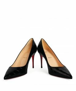 Christian Louboutin Kate Croc-Embossed Leather Pumps 85 BK01 Courts -Christian Louboutin Online Shop christian louboutin kate croc embossed leather pumps 85 17296520 35371383 1000