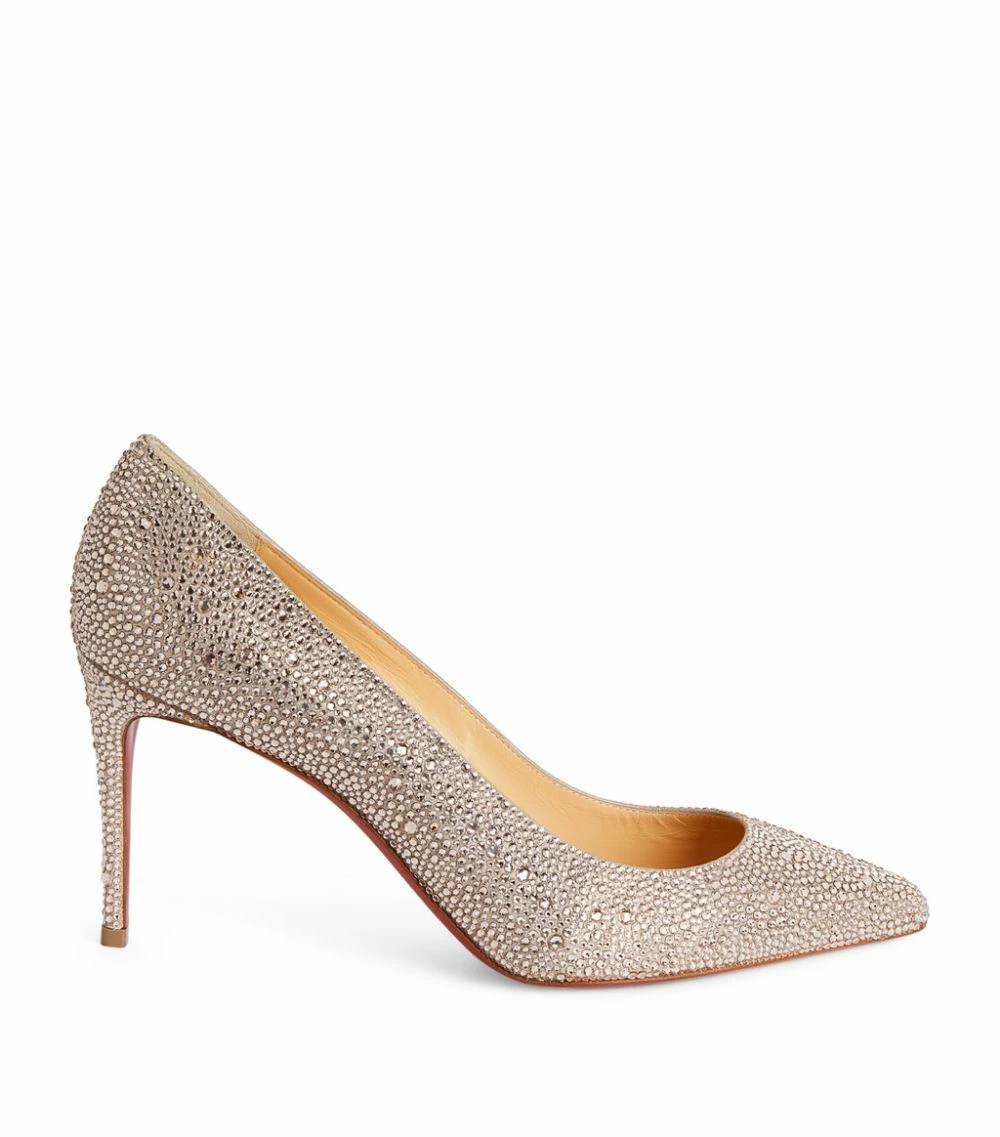 Christian Louboutin Kate Embellished Leather Strass Pumps 85 3053 Courts 3 Christian Louboutin Kate Embellished Leather Strass Pumps 85 3053 Courts - Image 3