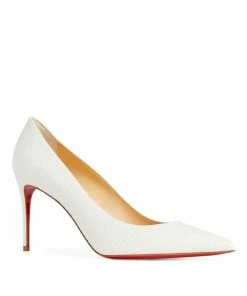 Christian Louboutin Kate Embossed Leather Pumps 85 W222 Courts