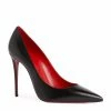 Christian Louboutin Kate Leather Pumps 100 J323 Courts