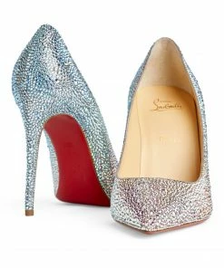 Christian Louboutin Kate Leather Strass Degradé Pumps 100 N164 Courts -Christian Louboutin Online Shop christian louboutin kate leather strass degrade pumps 100 16585498 32208795 1000