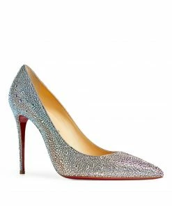 Christian Louboutin Kate Leather Strass Degradé Pumps 100 N164 Courts
