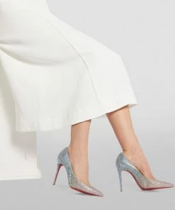 Christian Louboutin Kate Leather Strass Degradé Pumps 100 N164 Courts -Christian Louboutin Online Shop christian louboutin kate leather strass degrade pumps 100 16585498 32209316 1000