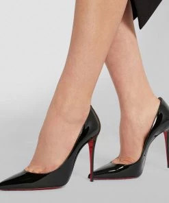 Christian Louboutin Kate Patent Leather Pumps 100 BK01 Courts -Christian Louboutin Online Shop christian louboutin kate patent leather pumps 100 16561232 32137156 1000
