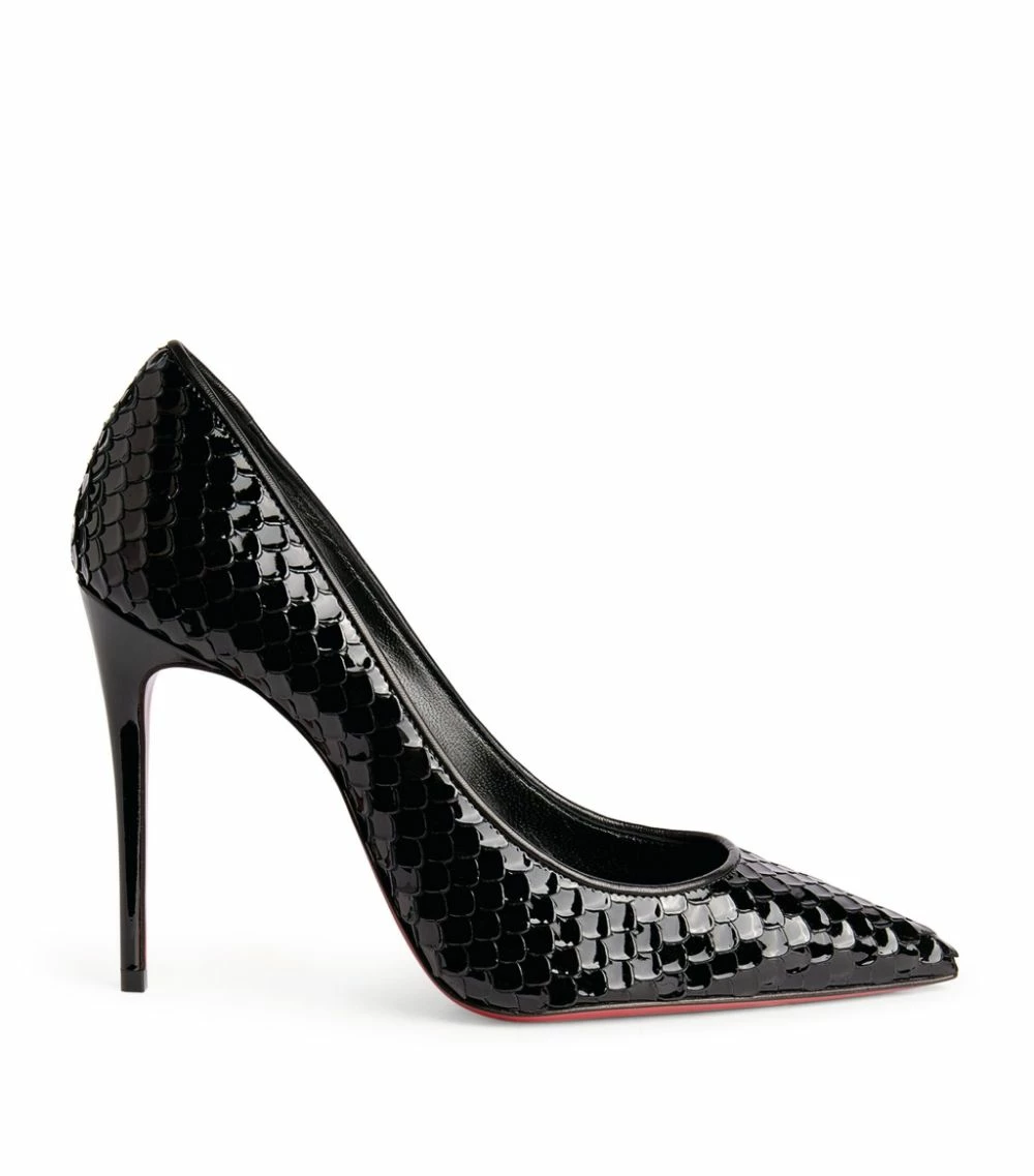 Christian Louboutin Kate Scale-Embossed Pumps 100 B439 Courts 1 Christian Louboutin Kate Scale-Embossed Pumps 100 B439 Courts